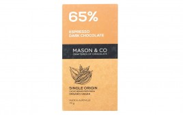 Mason & Co 65% Expresso Dark Chocolate   Box  70 grams